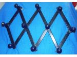 Appendi abiti in legno blu grande