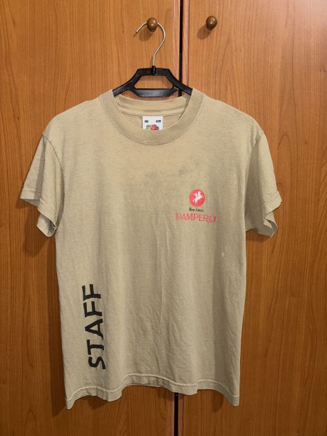 T SHIRT/MAGLIETTA A MEZZE MANICHE PAMPERO RUM FUORI PRODUZIONE ANNI 2000”FRUIT - Foto 3