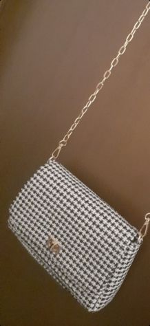 Pochette pied poule bianco e nero a 499 euro - Foto 4