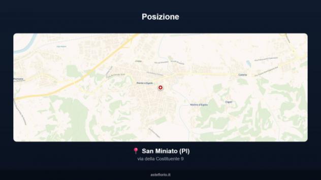 Immobile in asta di 138 m², box auto in vendita a San Miniato - Foto 17