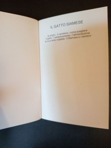 Il gatto siamese di Maria Caterina Mollica Ed:De Vecchi, 1989 come nuovo - Foto 2