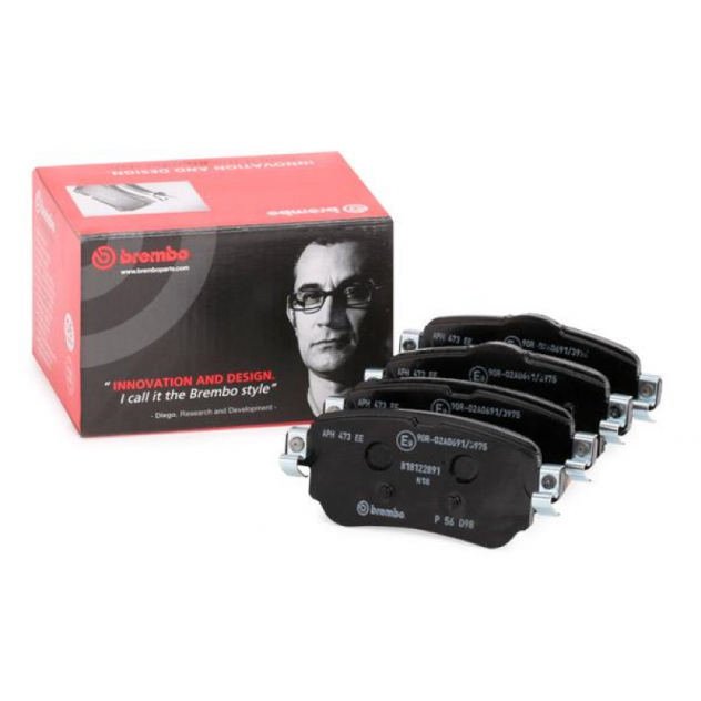 KIT PASTIGLIE FRENO POSTERIORI BREMBO RENAULT KADJAR NISSAN QASHQAI 1.2 1.5 1.6