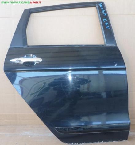 PORTA POST.D. NERO MET. C/ALZ. E SERR. Carrozzeria Lamierati esterni Porte Porta post. dx. HONDA - FR-V - 01-11-2004 - 01-12-2010