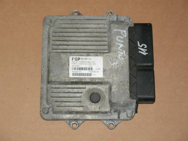 55195172 ECU FIAT PUNTO 55195172 MJD 6JF.P1 MJD6JF.P1 MJD 6JF.P1 HW01A