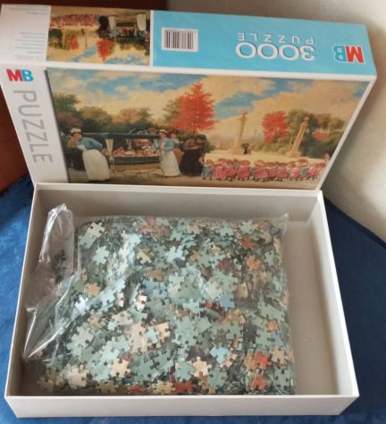 Puzzle MB da 3000 pezzi - La Promenade des enfants - Timoléon Marie Lobrichon - Foto 7