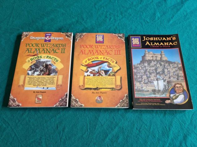 Dungeons & Dragons: almanacchi di Mystara (3 volumi)