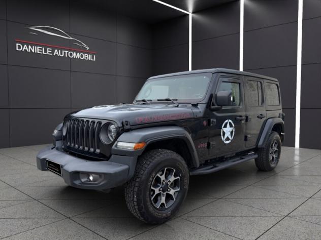 JEEP Wrangler 4ª serie Wrangler Unlimited 2.2 Mjt II Rubicon