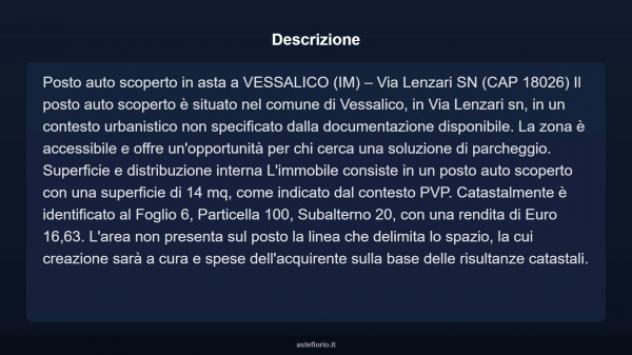 Immobile in asta di 14 m² in vendita a Vessalico - Foto 3