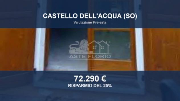 Immobile in asta di 103 m², box auto in vendita a Castello dell'Acqua