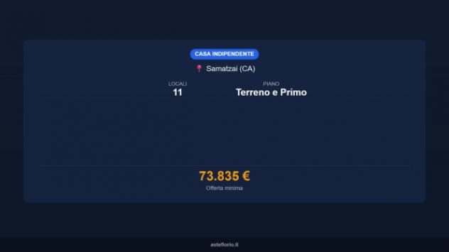 Immobile in asta di 220 m² con più di 5 locali in vendita a Samatzai - Foto 14
