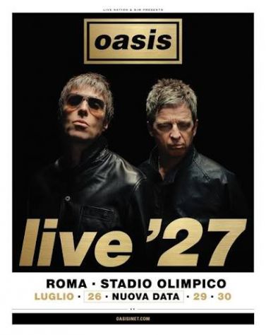 2 biglietti TERZO SETTORE NUMERATO concerto OASIS Roma 30.07.2027