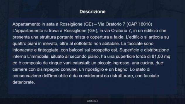 Immobile in asta di 81 m² in vendita a Rossiglione - Foto 10