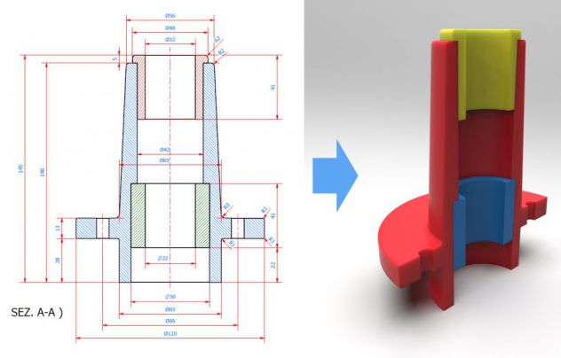 Corso di Autodesk Mechanical progetto 2D - Foto 2
