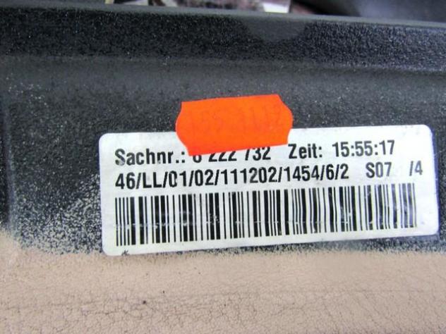 51457143209 CRUSCOTTO BMW SERIE 3 320D E46 SW 2.0 D 110KW 5M 5P (2002) RICAMBIO USATO 8222732 8222751 - Foto 5