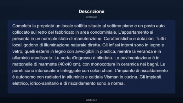 Immobile in asta di 102 m² con più di 5 locali in vendita a Firenze - Foto 14