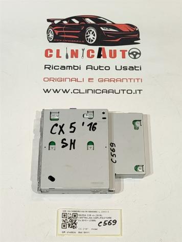 AMPLIFICATORE AUTORADIO MAZDA CX-5 Serie KA1K66DRX KA1K10040402 SH (1216) - Foto 4