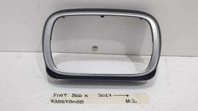 CORNICE AUTORADIO FIAT 500 X Serie Cross SATINATA (16) - Foto 2