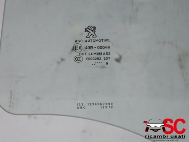 Vetro Scendente Posteriore Sinistro Peugeot 2008 - 37192 - Foto 2