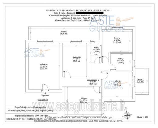 IMMOBILI-IMMOBILE RESIDENZIALE-Via Armellini, 2, 84091 Battipaglia SA, Italia - Foto 9