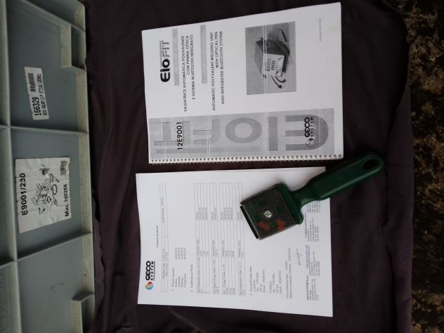 Saldatrice per raccordi elettrici      Universali Elofit Gecosystem     A 220 vo - Foto 3