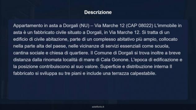 Immobile in asta di 396 m² in vendita a Dorgali - Foto 16