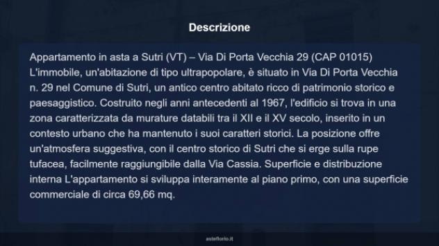Immobile in asta di 79 m² in vendita a Sutri - Foto 18