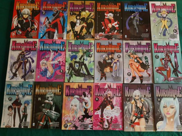 Manga: Kurohime (COMPLETO - 18 volumi)