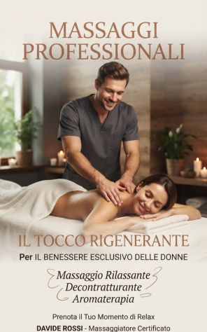 Massaggiatore Olistico Tel:3758381290