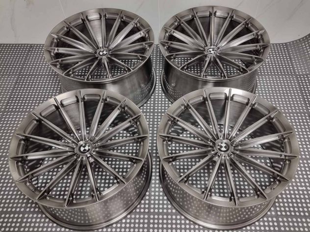 Cerchi forgiati 22 5x112 per BMW X5 X6 X7 XM 22x10.5 22x11.5 forged wheels - Foto 2