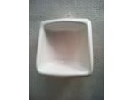 Portasapone Ceramica da incasso bianco