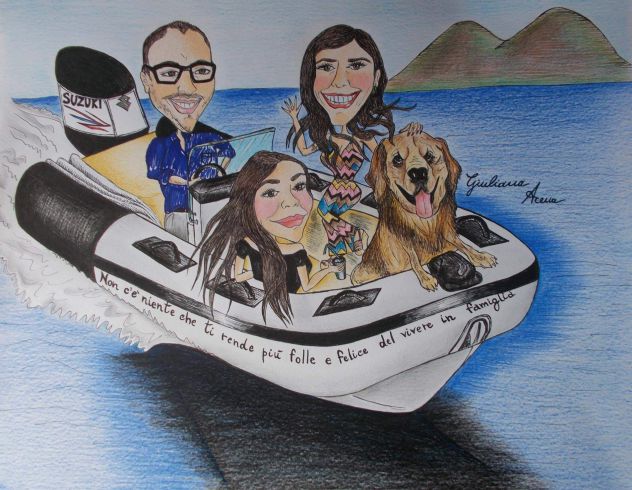 CARICATURISTA RITRATTISTA matrimoni, comunioni, battesimi, compleanni, lauree - Foto 3