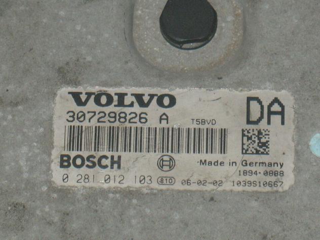 0281012103 ECU VOLVO CX90 2.4 TDI 0281012103 30729826 A 30729826A - Foto 2