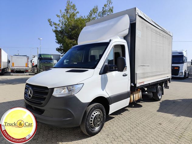MERCEDES SPRINTER 417 CDI – 2024 – CASSONE CENTINATO CON SPONDA CARICATRICE A BA - Foto 3