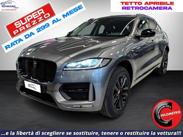 JAGUAR - F-Pace - 2.0 D 180 CV AWD aut. R-Sport#TETTO APRIBILE