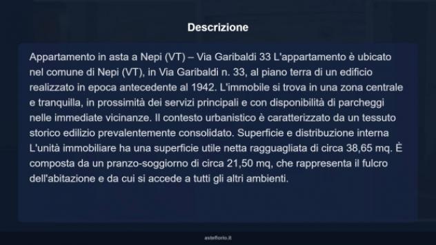 Immobile in asta di 38 m² in vendita a Nepi - Foto 13