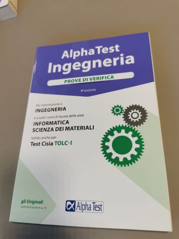 Libri Alpha Test Ingegneria (blocco di 4 libri) - Foto 2