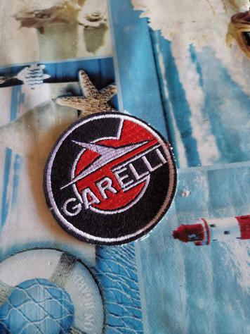 Toppa patch rotonda Garelli diametro 85 mm GR