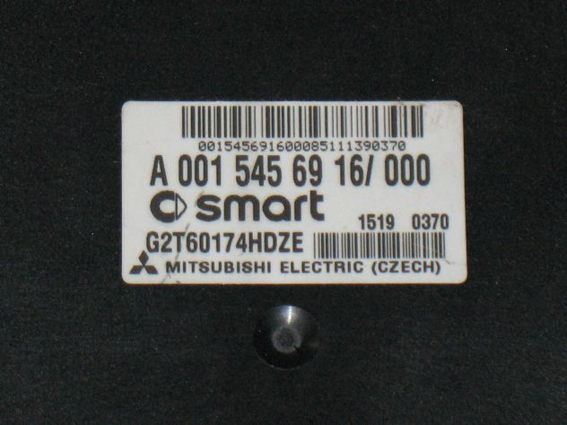 0015456916 ECU CAMBIO SMART 451 0.8 A0015456916 A0015456916000 G2T60174HDZE - Foto 2