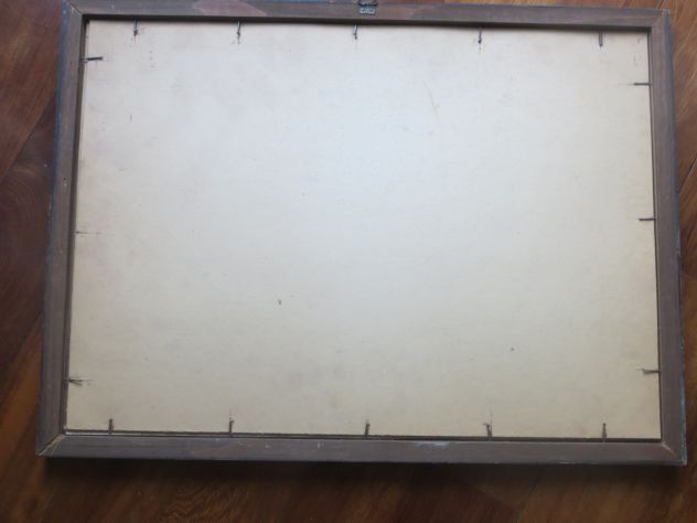 stampa VINTAGE del 1952 di Venezia, ottimo stato, incorniciata e sotto vetro - Foto 4