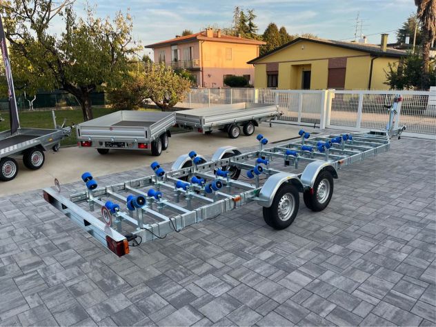 Carrello 750 Kg rinforzato NUOVO - Foto 4