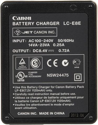 Carica batteria Canon LC-E8E - Foto 2