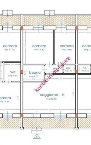 Villetta a schiera in vendita a Pisa 70 mq  Rif: 1389040