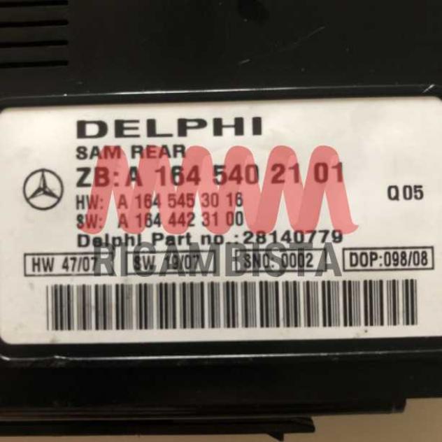 A1645402101 Mercedes ML W164 centralina SAM - Foto 2