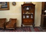 Antica cristalliera stile Chippendale primi del 900