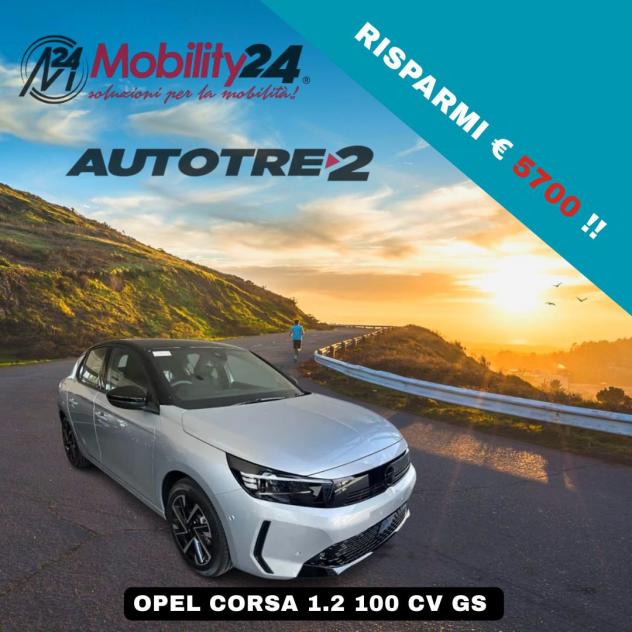Opel Corsa Corsa 1.2 GS s&amp;s 100cv A PARTIRE DA € 14200 DETAX !!