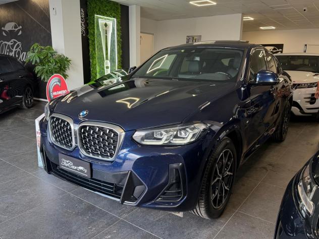BMW X4 M-SPORT 2.0 48V MHEV X-DRIVE 190CV TETTO PELLE NAVI ANNO 2023
