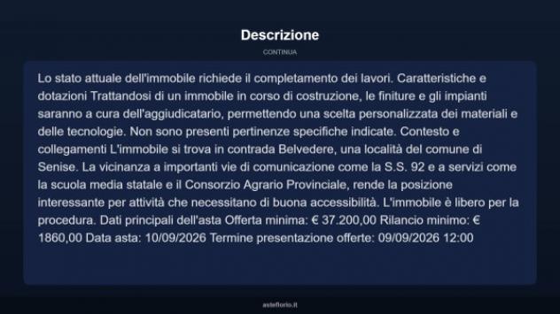 Immobile in asta di 112 m² in vendita a Senise - Foto 4