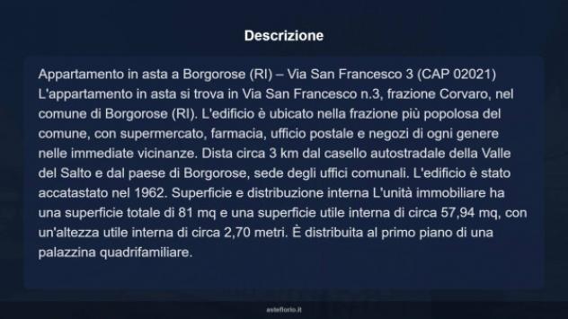 Immobile in asta di 81 m² in vendita a Borgorose - Foto 17