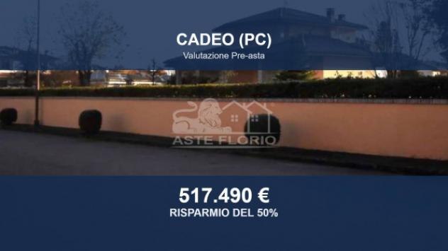 Immobile in asta di 439 m² con più di 5 locali e box auto doppio in vendita a Cadeo
