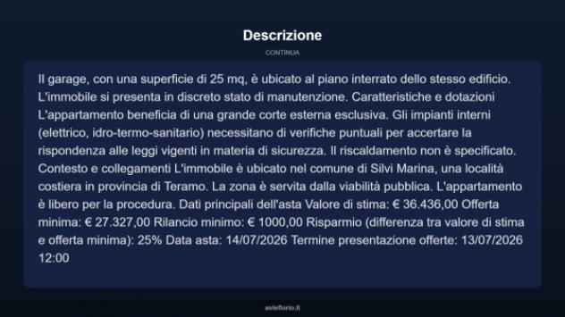 Immobile in asta di 74 m², box auto in vendita a Silvi - Foto 13
